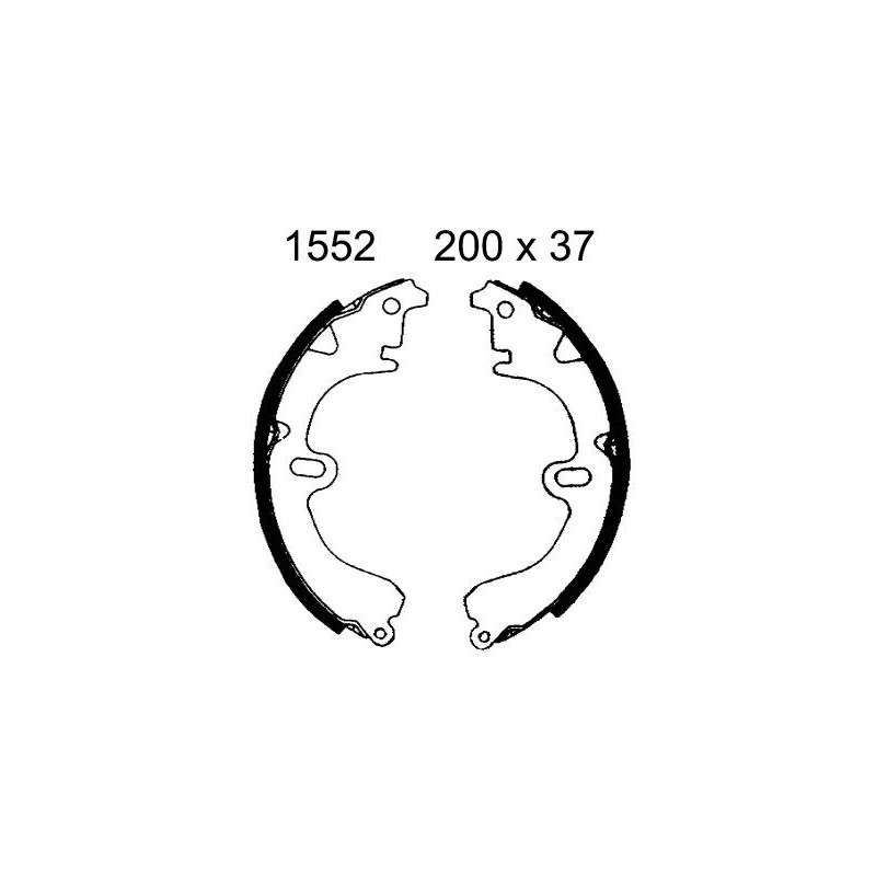 BSF 6394 Kit frenos, freno de tambor
