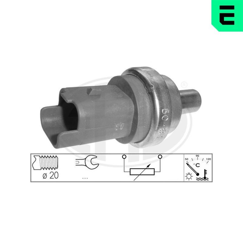 ERA 330502 Sensor, temperatura del refrigerante