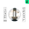 ERA ZN1655 Engranaje de rueda libre, arrancador