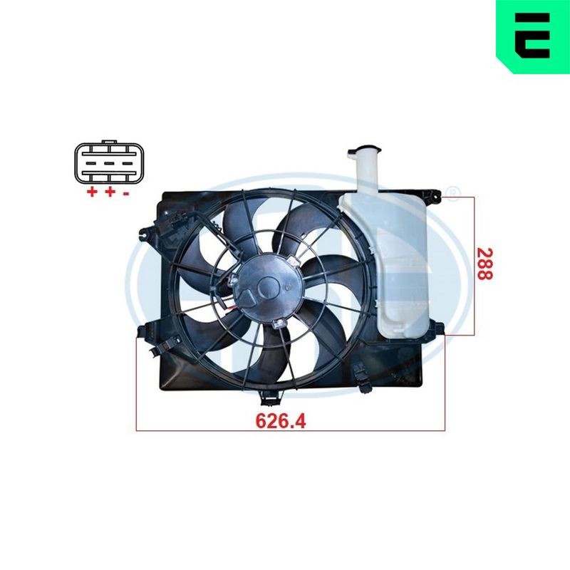 ERA 352135 Ventilador, refrigeración del motor