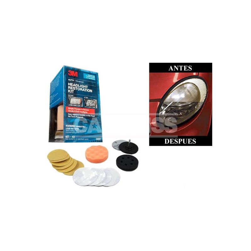 CARPRISS 79140101 Kit preparación, faros