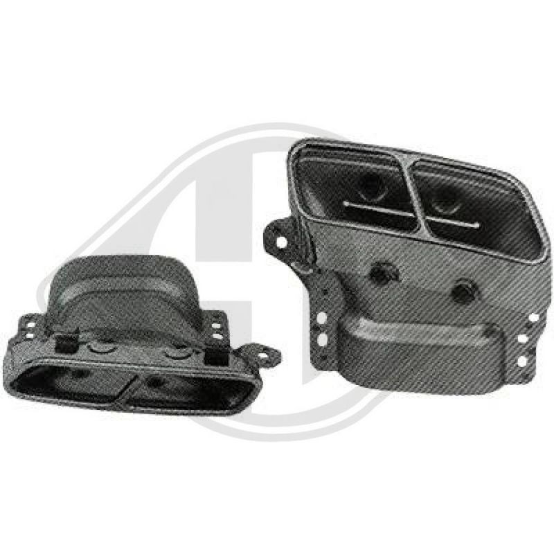 DIEDERICHS 4168205 Deflector tubo de escape - 1