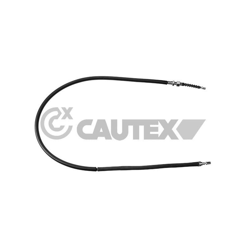 CAUTEX 038037 Cable de accionamiento, freno de estacionamiento