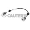 CAUTEX 038282 Cable de accionamiento, accionamiento del embrague