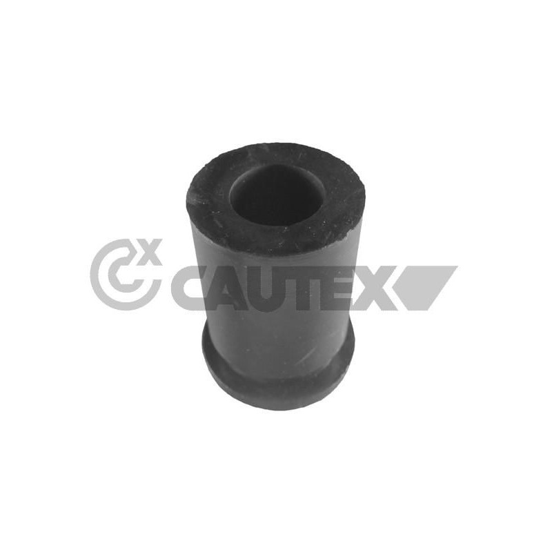 CAUTEX 060025 Casquillo del cojinete, ballesta Eje trasero arriba