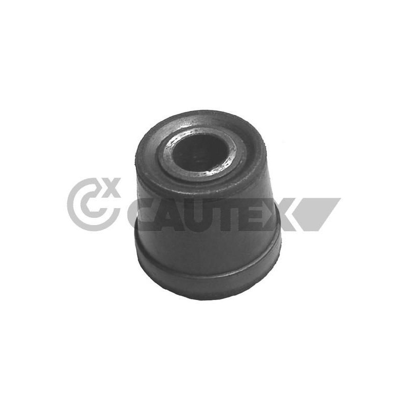CAUTEX 080148 Casquillo del cojinete, ballesta Eje trasero arriba