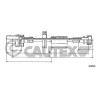 CAUTEX 085147 Árbol flexible del velocímetro