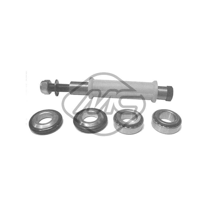 Metalcaucho 02920 Kit de reparación, brazo de suspensión Eje trasero