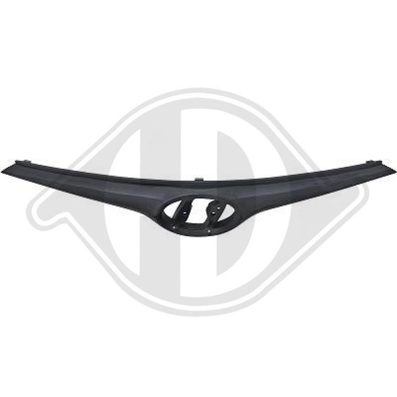 DIEDERICHS 6806140 Cubierta, panal de radiador arriba