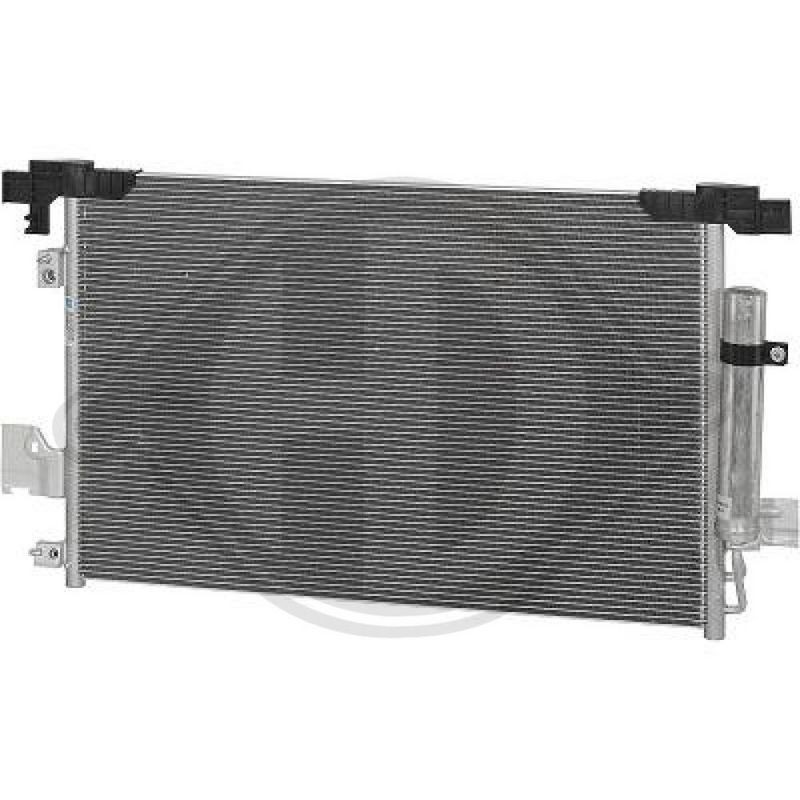 DIEDERICHS DCC1708 Condensador, aire acondicionado - 1