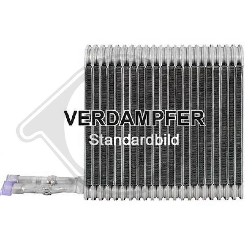 DIEDERICHS DCV1097 Evaporador, aire acondicionado - 1