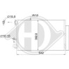 DIEDERICHS DCC1618 Condensador, aire acondicionado - 1