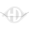 DIEDERICHS 5242141 Listón embellecedor/protector, panal de radiador