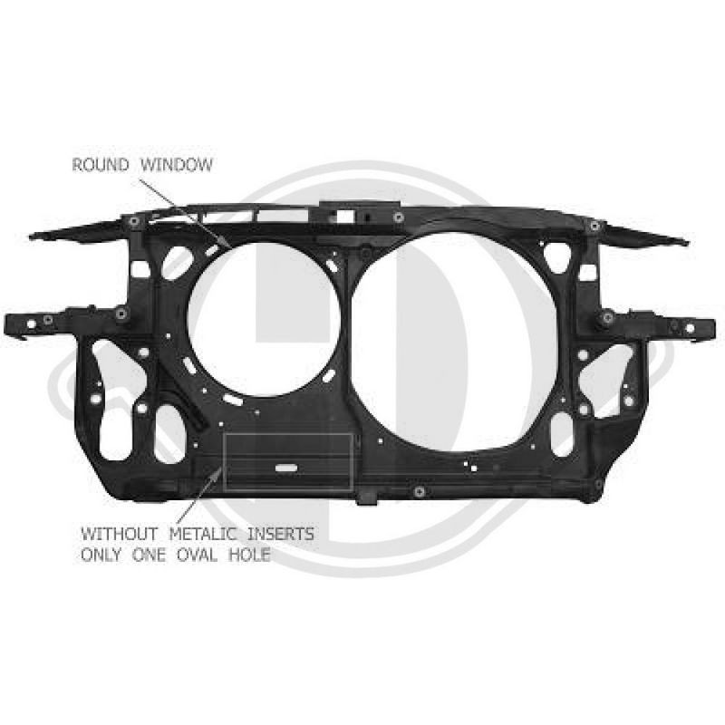 DIEDERICHS 2246002 Revestimiento frontal - 1