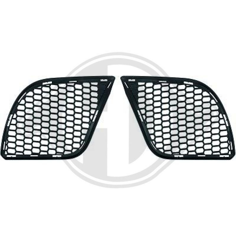 DIEDERICHS ZUB00111 Rejilla de ventilación, parachoques - 1