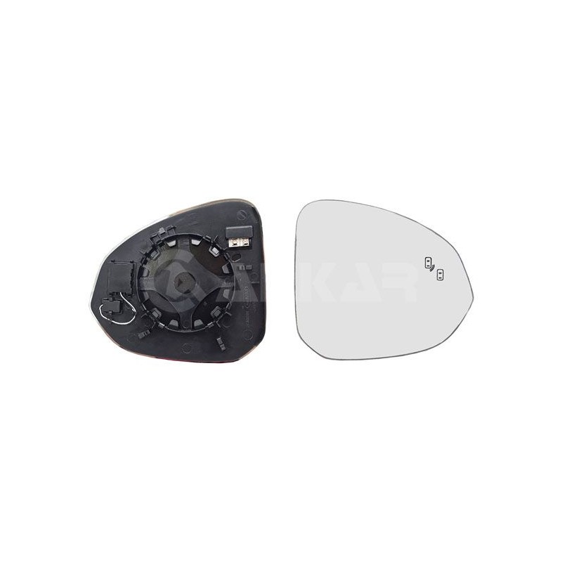 ALKAR 6436006 Cristal de espejo, retrovisor exterior
