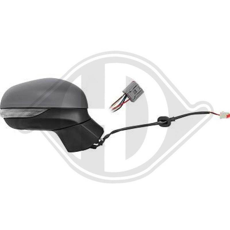 DIEDERICHS 1407124 Retrovisor exterior - 1