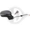 DIEDERICHS 1407124 Retrovisor exterior - 1