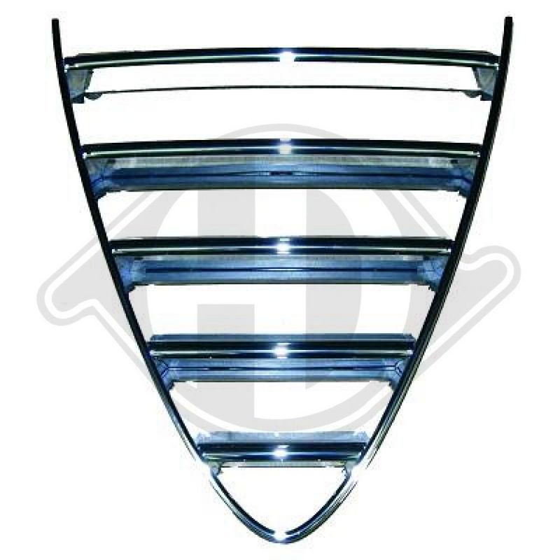 DIEDERICHS 3051040 Listón embellecedor/protector, panal de radiador
