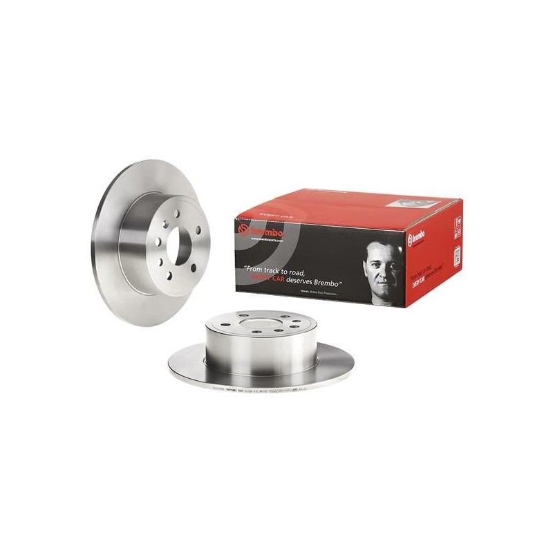BREMBO 08.7015.10 Disco de freno