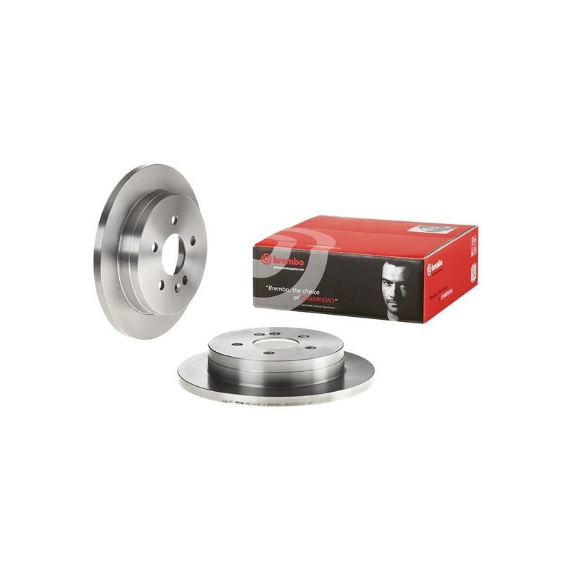 BREMBO 08.7936.10 Disco de freno