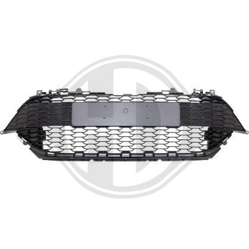 DIEDERICHS 6661045 Rejilla de ventilación, parachoques - 1