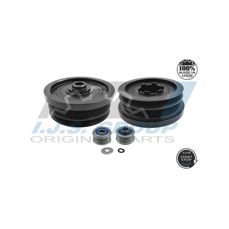 IJS GROUP 17-1034KITB Kit poleas, cigüeñal