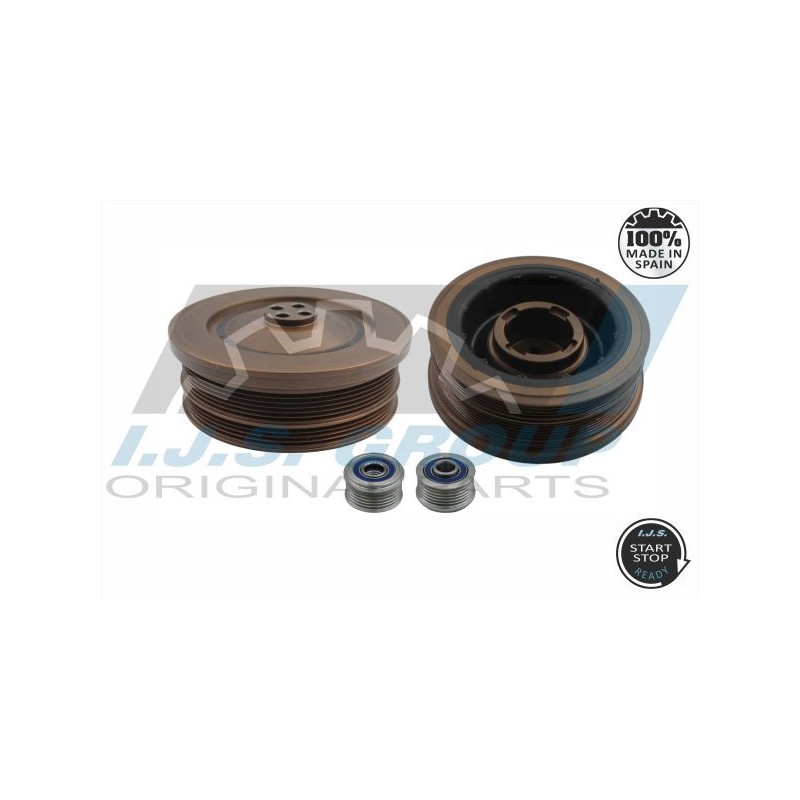 IJS GROUP 17-1081KITA Kit poleas, cigüeñal