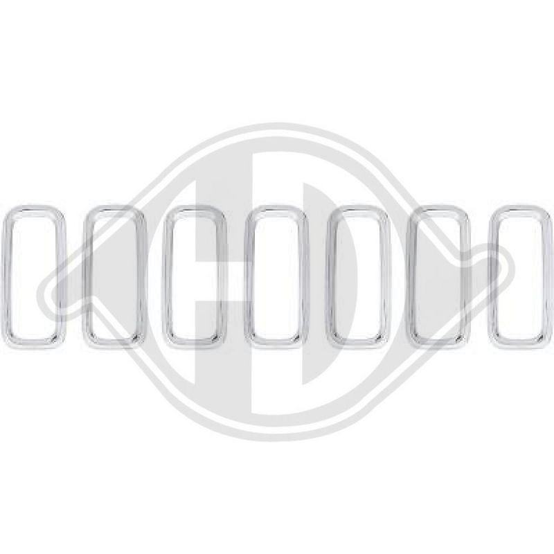 DIEDERICHS 2660041 Cubierta, panal de radiador - 1