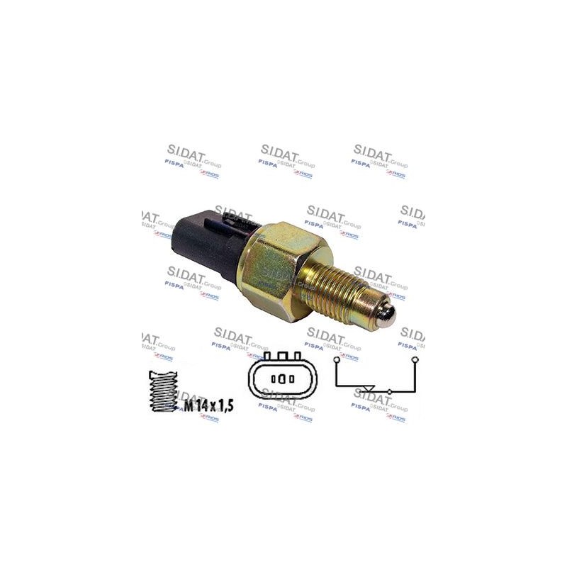 SIDAT 3.234233 Interruptor, piloto de marcha atrás