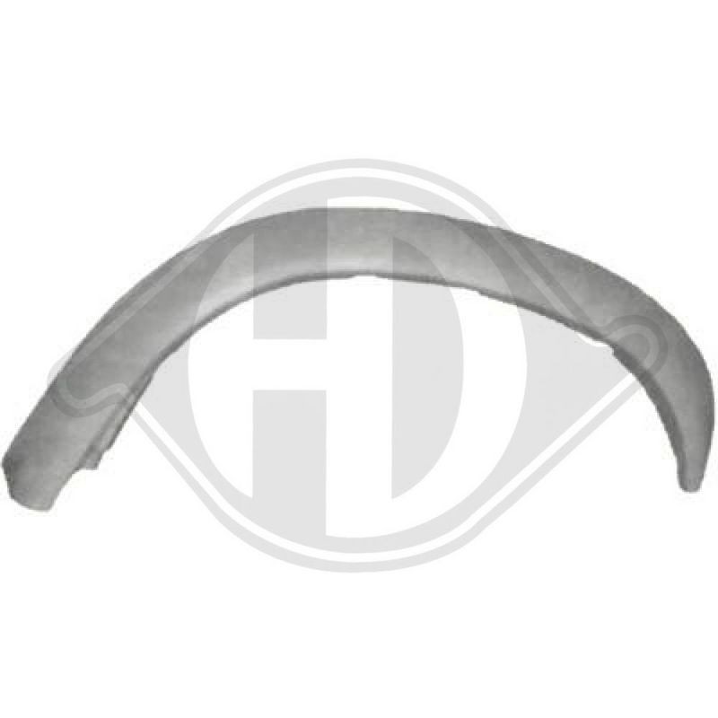 DIEDERICHS 5881909 Revestimiento, pasarruedas Trasero izquierdo
