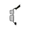 ALKAR 9445141 Retrovisor exterior, cabina