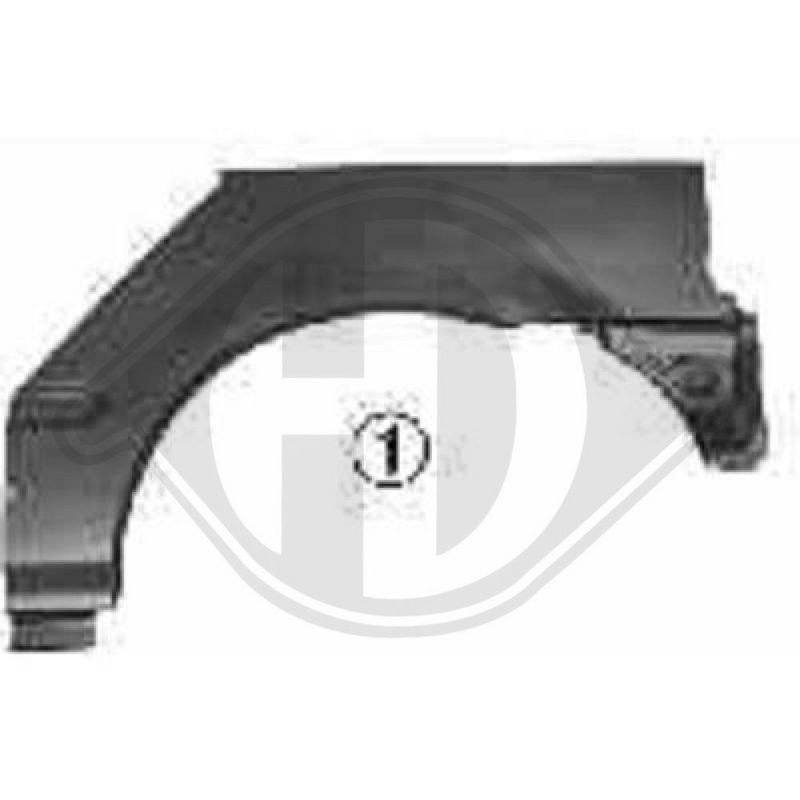 DIEDERICHS 9868332 Panel lateral - 1