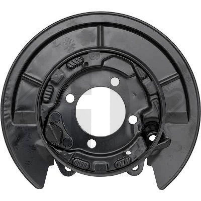 DIEDERICHS 9661851 Chapa protectora contra salpicaduras, disco de freno Atrás izquierdo