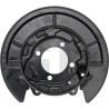 DIEDERICHS 9661851 Chapa protectora contra salpicaduras, disco de freno Atrás izquierdo