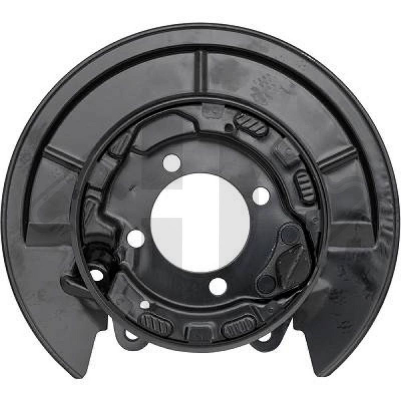 DIEDERICHS 9661852 Chapa protectora contra salpicaduras, disco de freno Atrás derecho