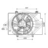 DIEDERICHS DCL1108 Ventilador, refrigeración del motor - 1