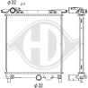 DIEDERICHS DCM3903 Radiador, refrigeración del motor - 1