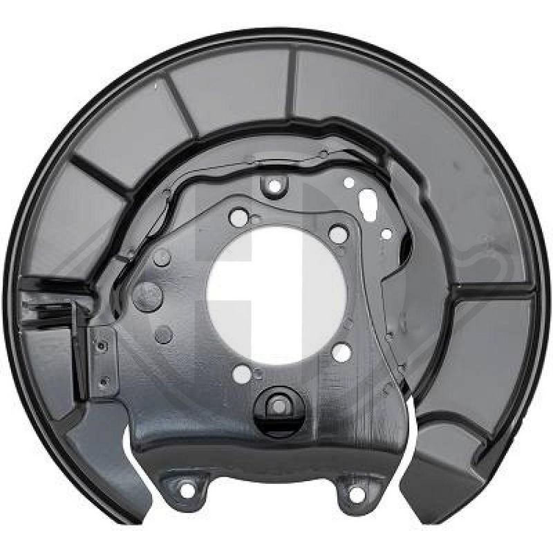 DIEDERICHS 9668711 Chapa protectora contra salpicaduras, disco de freno