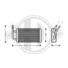 DIEDERICHS DCM1098 Radiador de calefacción