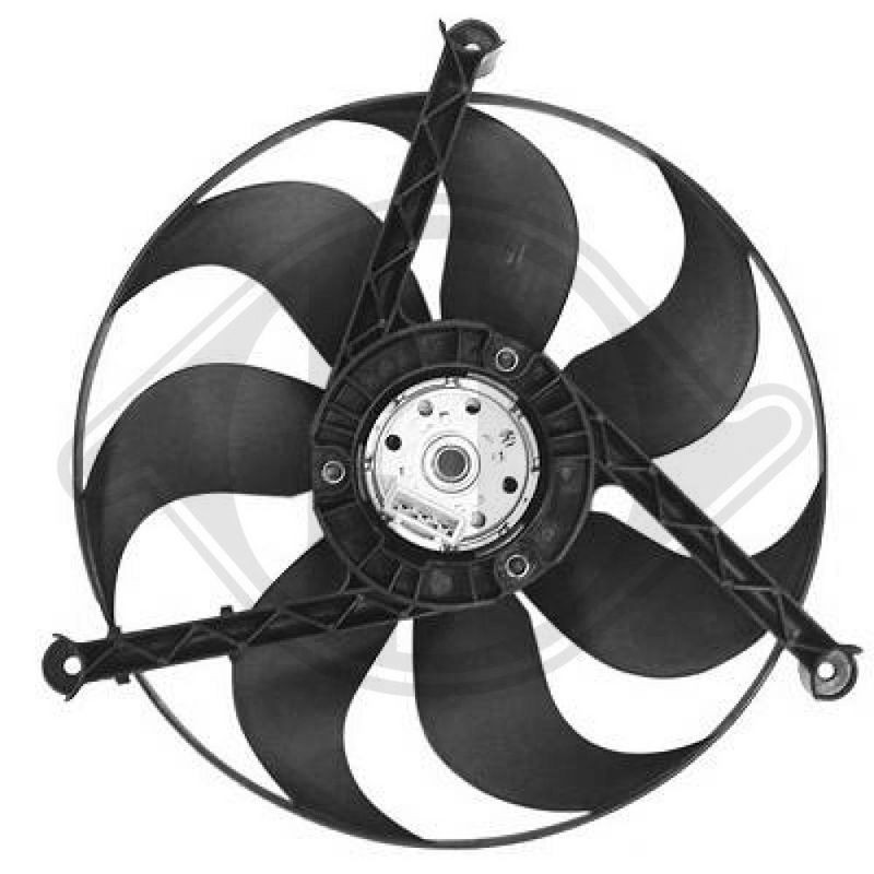 DIEDERICHS DCL1133 Ventilador, refrigeración del motor