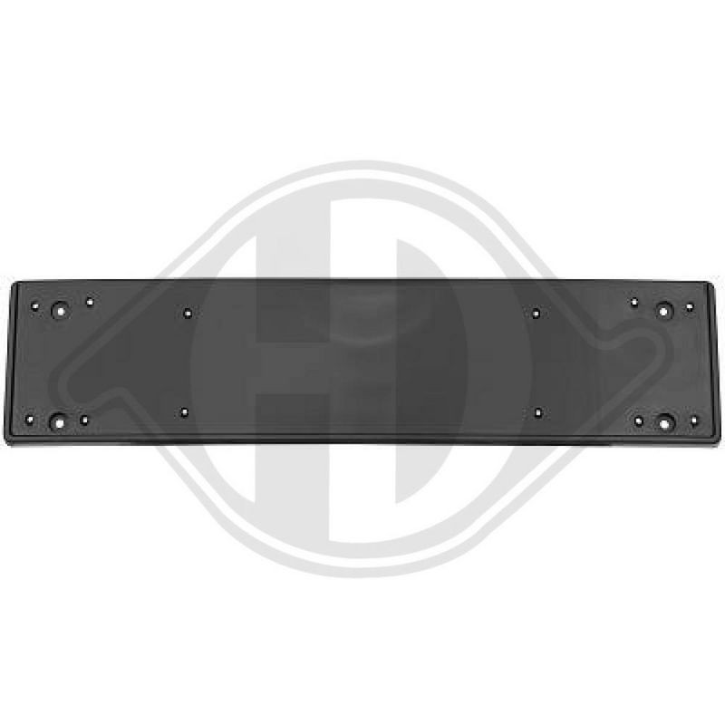DIEDERICHS ZUB00301 Soporte de placa de matrícula - 1