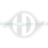 DIEDERICHS 6675841 Listón embellecedor/protector, panal de radiador - 1