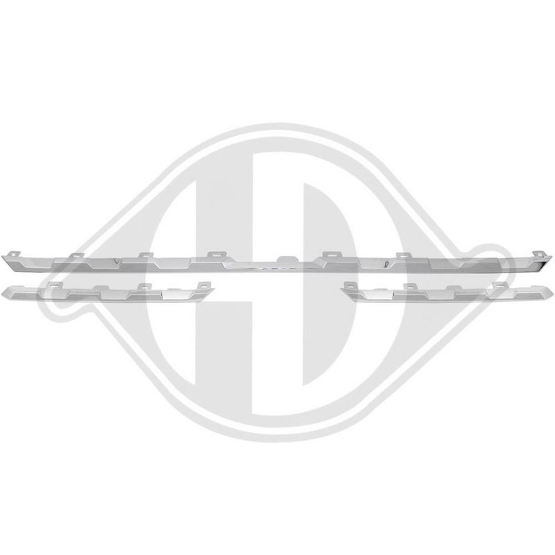DIEDERICHS 4417643 Listón embellecedor/protector, panal de radiador - 1