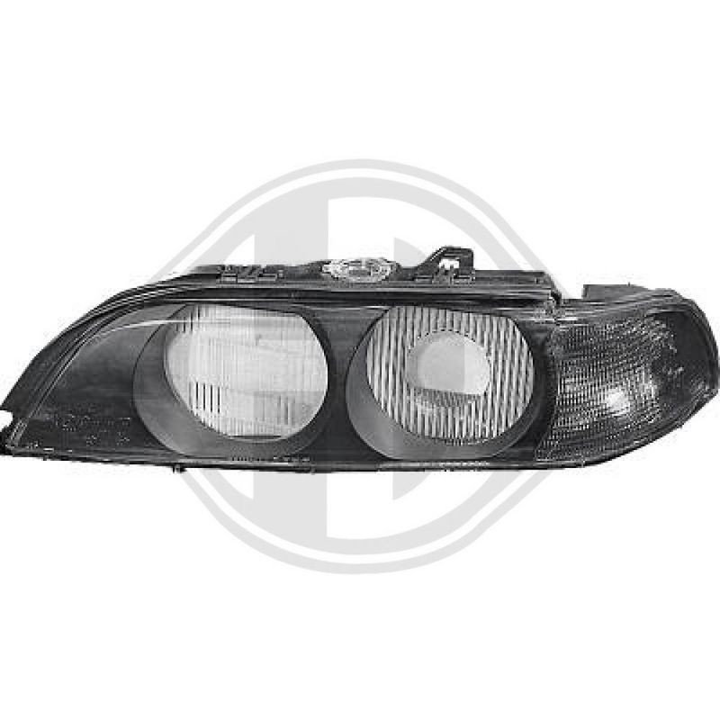 DIEDERICHS 1223087 Cristal, faro principal - 1
