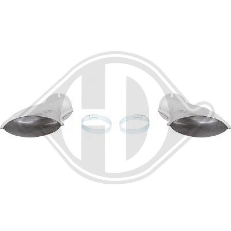 DIEDERICHS ZUB00378 Deflector tubo de escape - 1