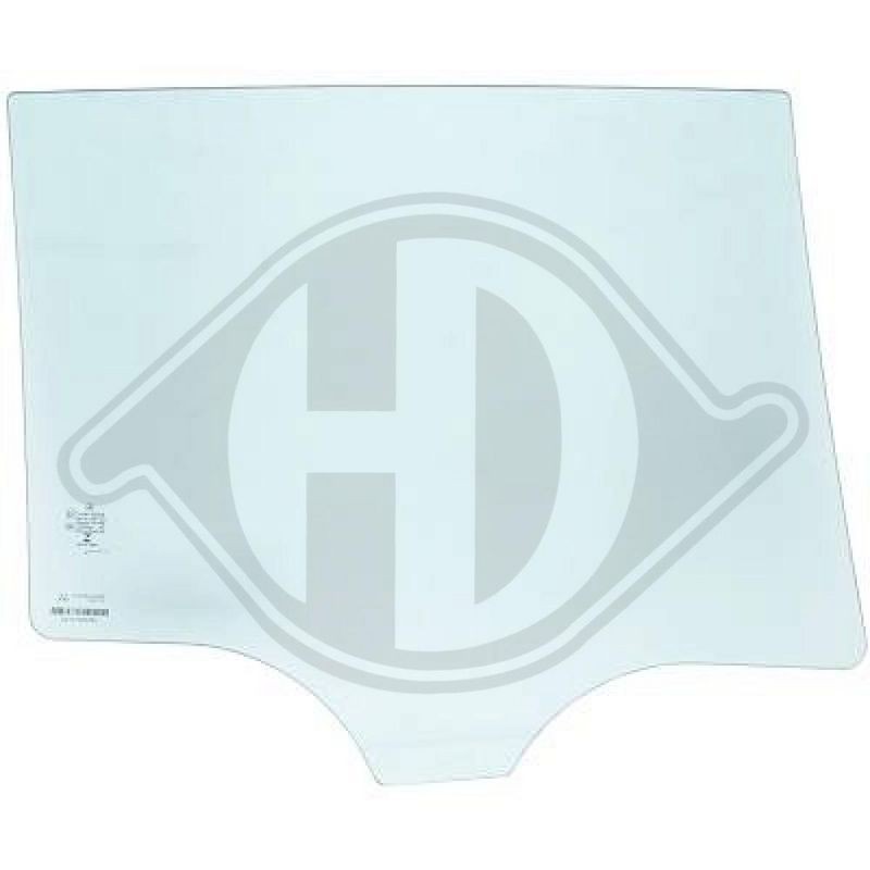 DIEDERICHS 8463429 Luna lateral Trasera izquierda