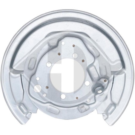 DIEDERICHS 9662411 Chapa protectora contra salpicaduras, disco de freno