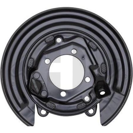 DIEDERICHS 9898011 Chapa protectora contra salpicaduras, disco de freno