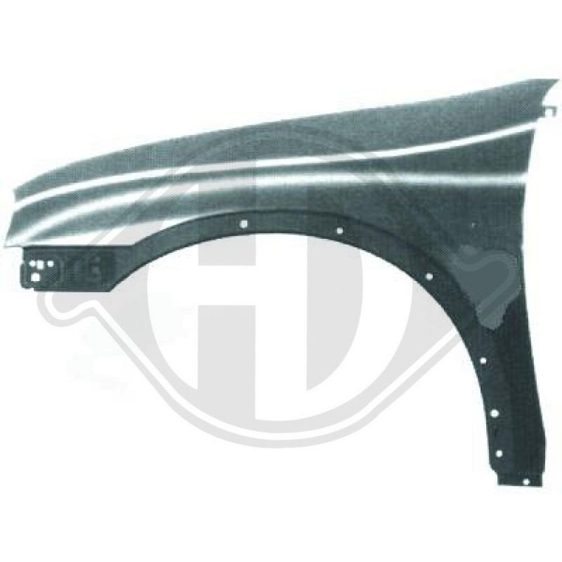 DIEDERICHS 1812007 Guardabarros - 1